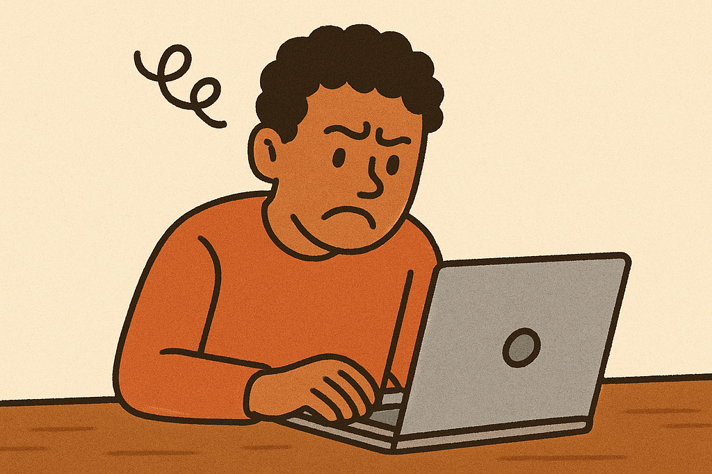 Websites that don't meet people's expectations can cause them distress or even create emergencies.